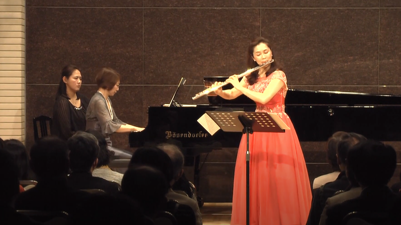 L.v.Beethoven: Sonate for Flute and Piano B-dur, Flute:Missa AOKI, Piano:Ikuko ODAI, 2017/3/24