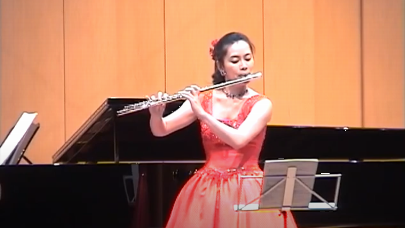 J.M.ダマーズ 演奏会用ソナタ Jean-Michel DAMASE  SONATE EN CONCERT フルート 青木美咲  ピアノ 須江太郎